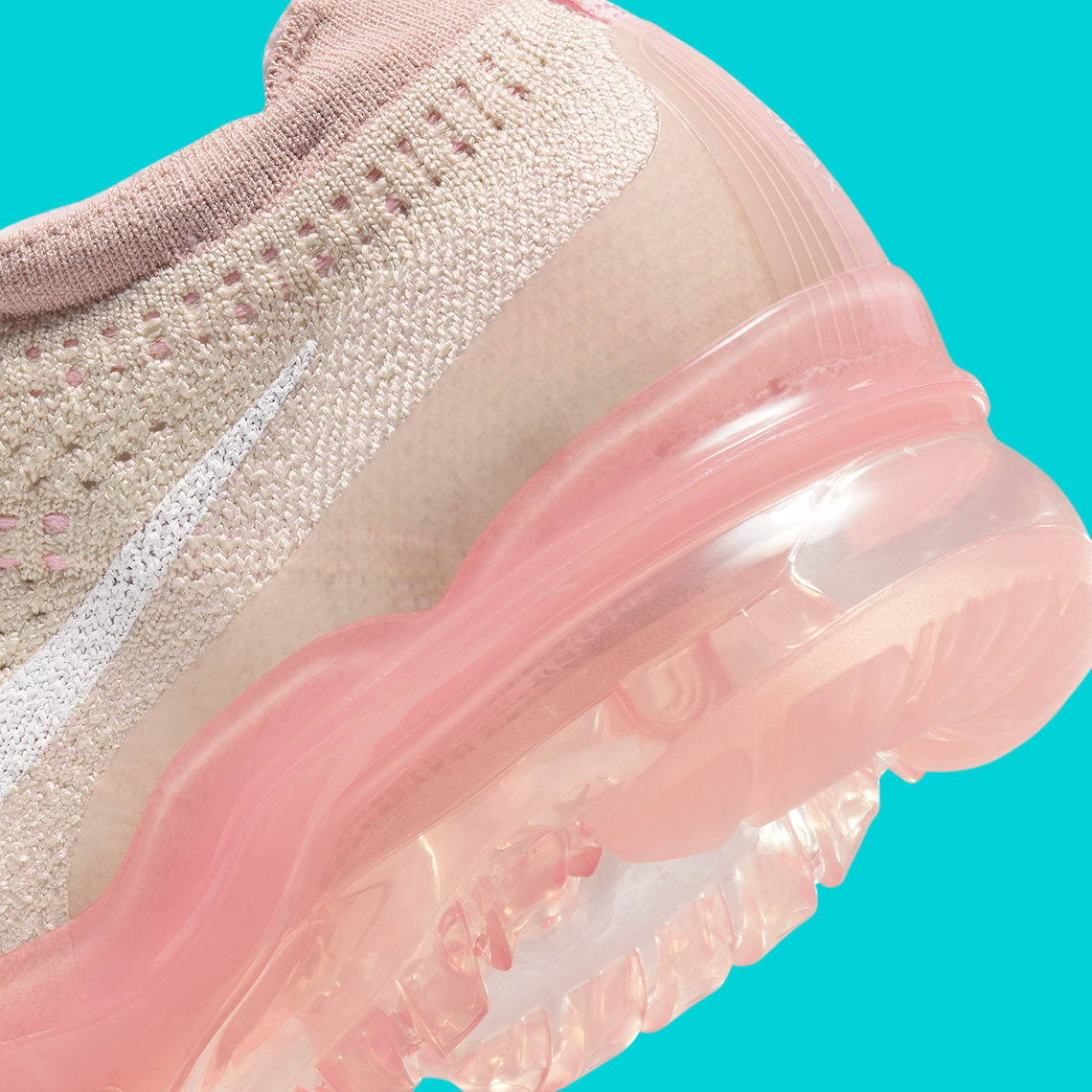 Nike Vapormax 2023 Flyknit Womens Oatmeal Pearl Pink Dv6840 101 8