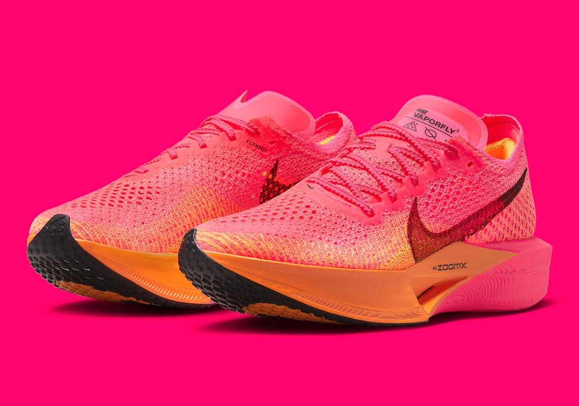 Vibrant Sherbet Hues Envelop The Nike ZoomX Vaporfly 3