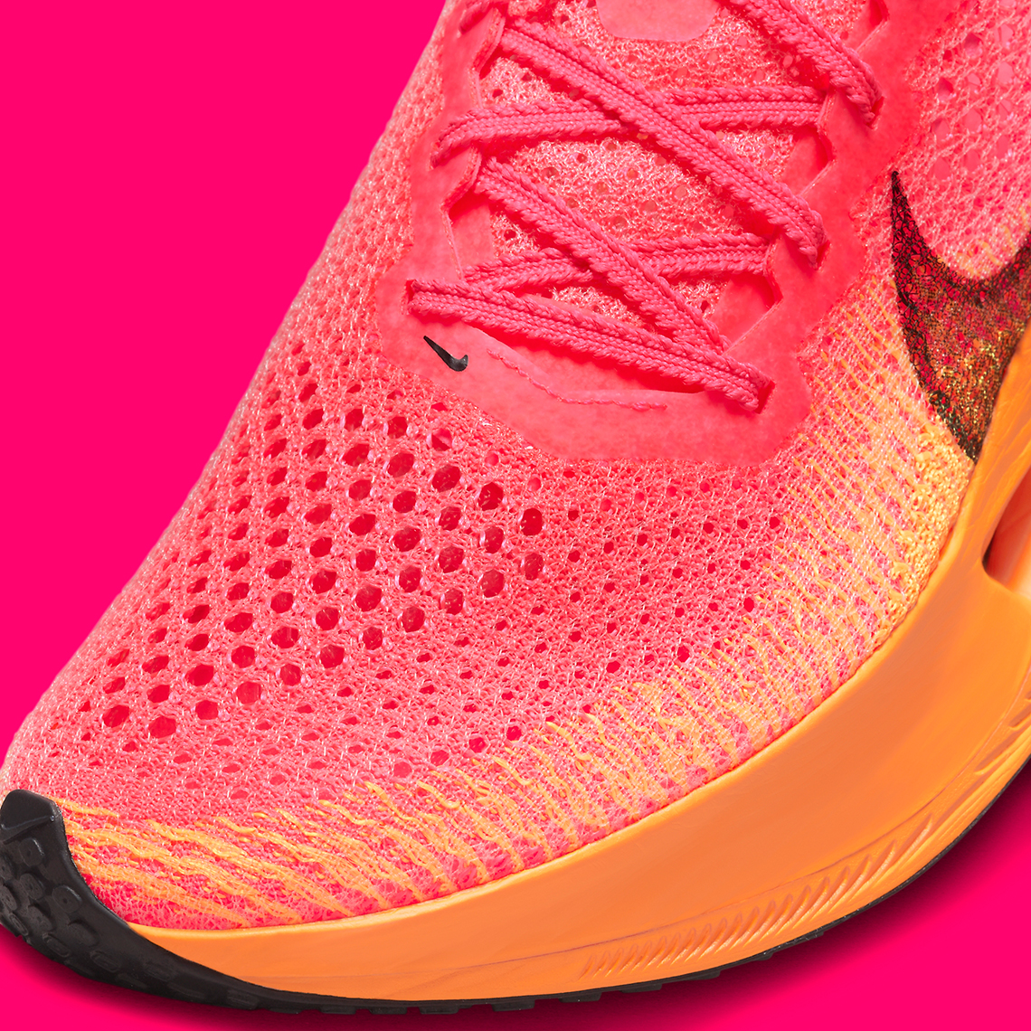 Nike Zoomx Vaporfly 3 Hyper Pink Black Laser Orange Dv4129 600 7