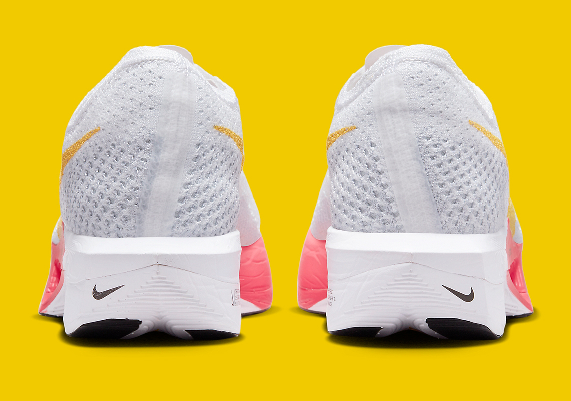 Nike Zoomx Vaporfly 3 White Yellow Pink Dv4130 101 6