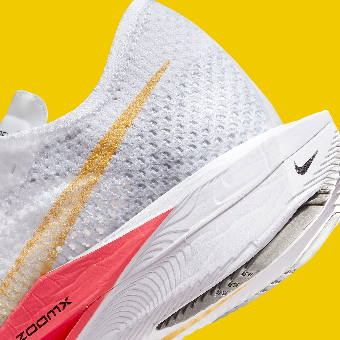 Nike Zoomx Vaporfly 3 White Yellow Pink Dv4130 101 7