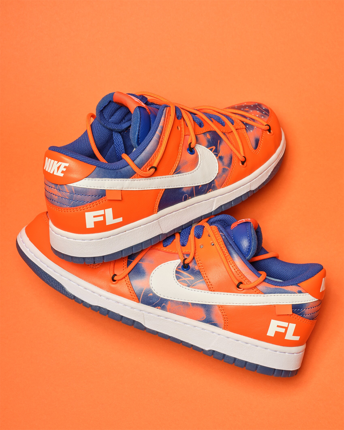 Off White Futura Nike Dunk Orange Sothebys Auction 8