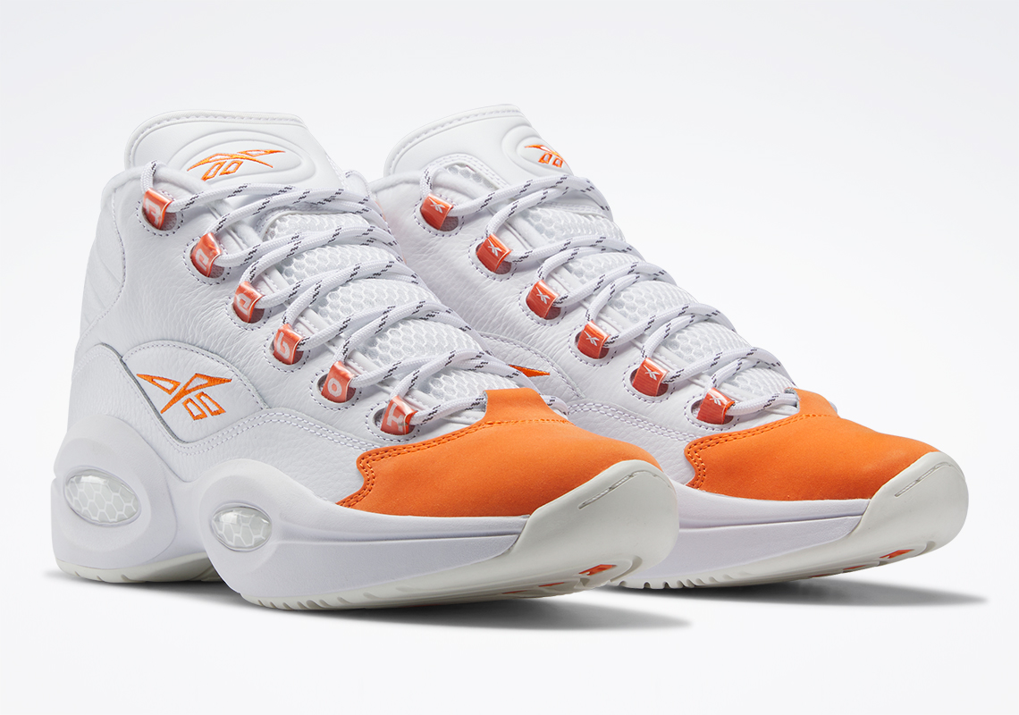 The Reebok Question Mid "Orange Toe" From 1999 Returns On March 16th In Limited Quantity