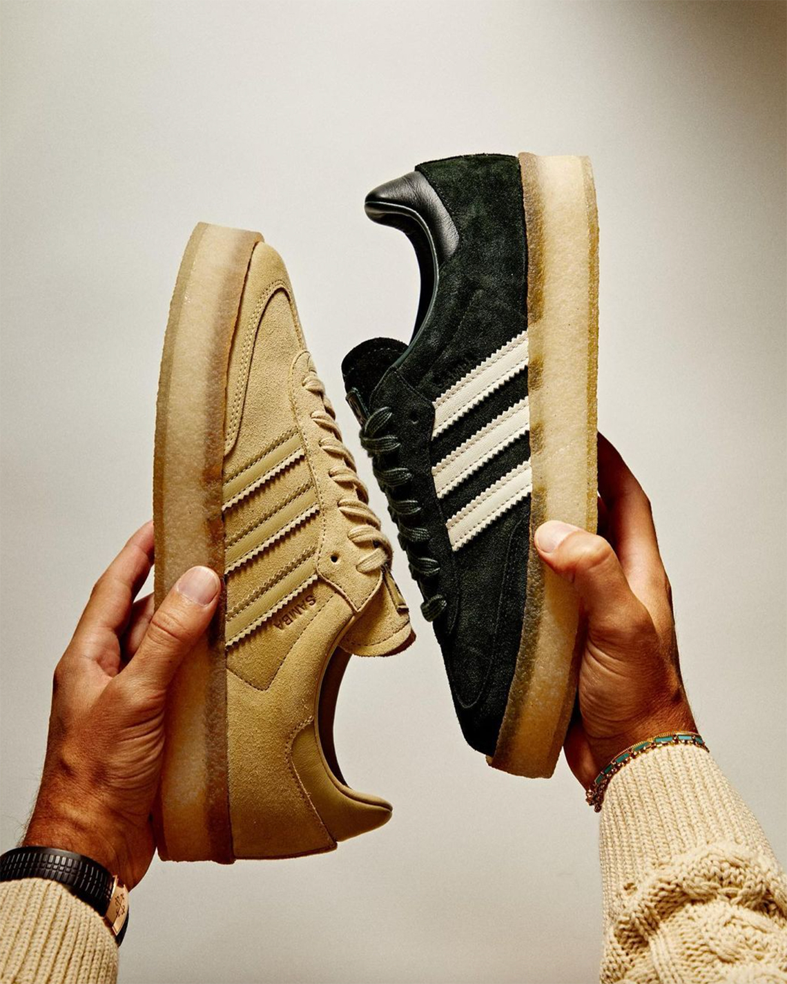 Ronnie Fieg Clarks Adidas Samba Wallabee 4