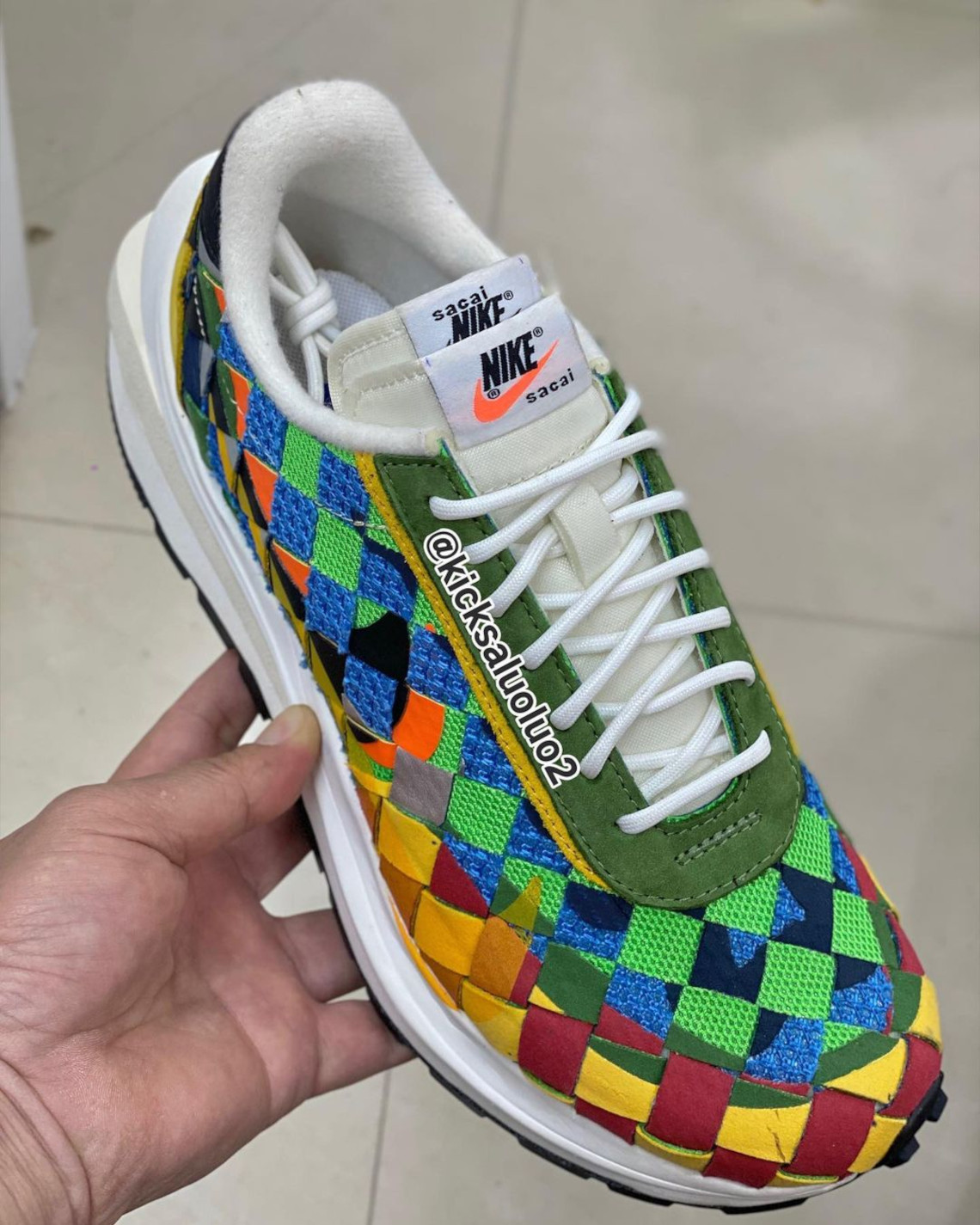 Sacai Nike Waffle Woven Multicolor 02