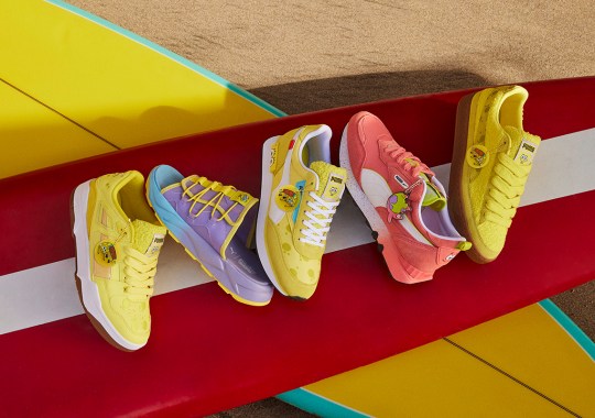 PUMA Visits Bikini Bottom With SpongeBob SquarePants Collection Releasing March 17