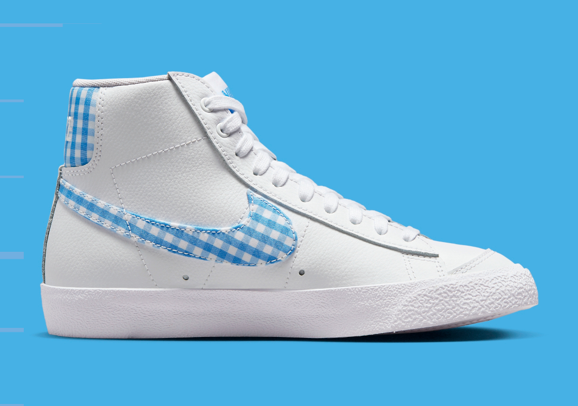 Nike Blazer Mid Gingham Fd9163 100 1