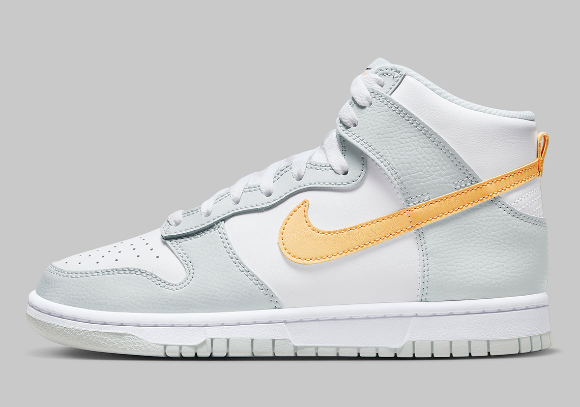 Nike Dunk High Grey White Yellow Fq2755 001 8