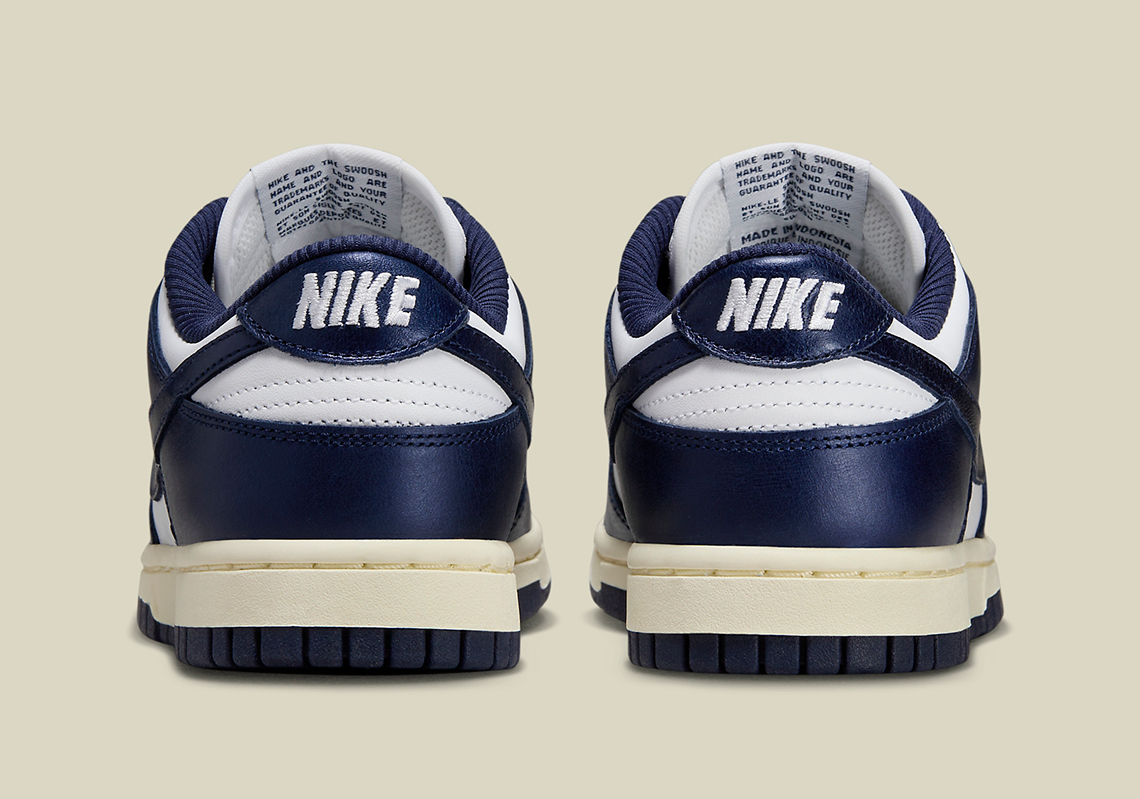 Nike Dunk Low Vintage Navy Fn7197 100 5