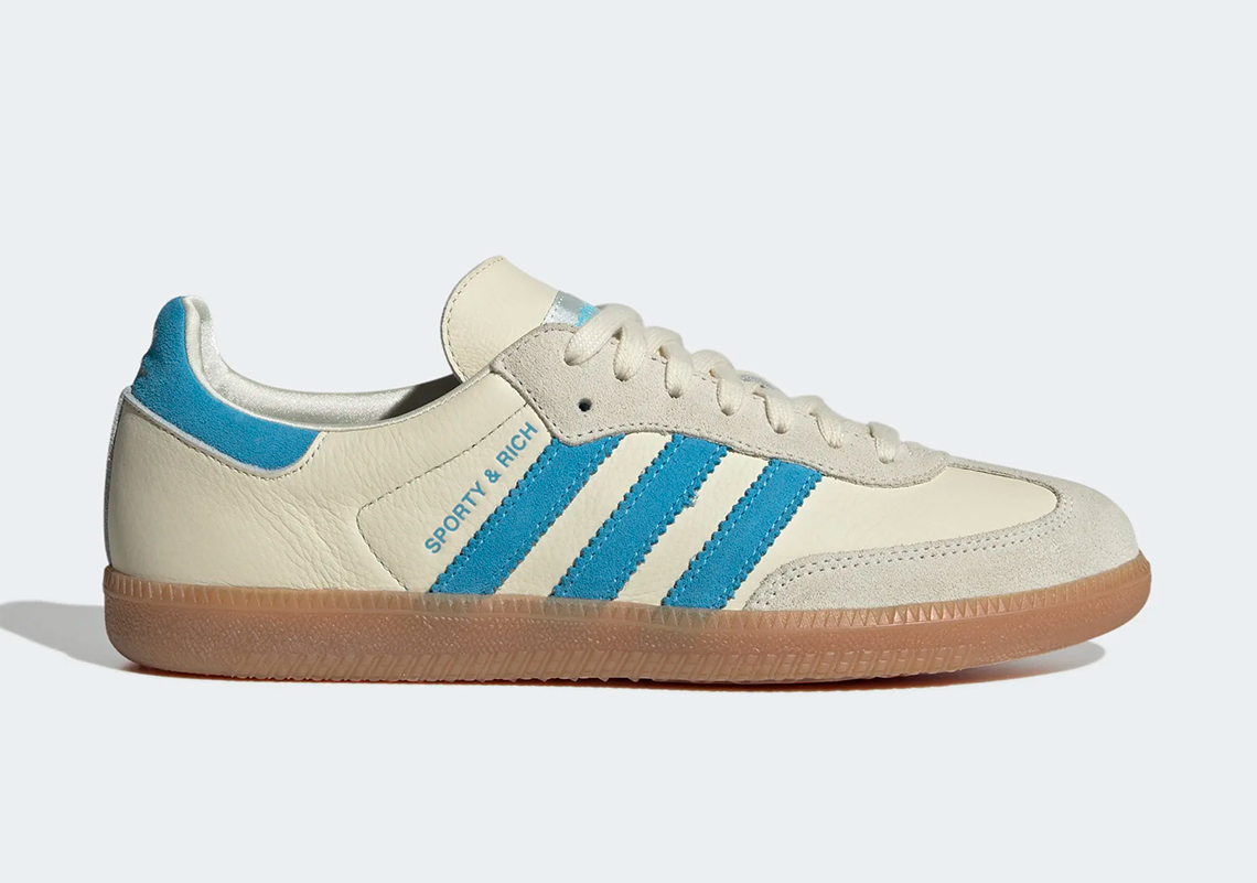 Sporty And Rich Adidas Samba Cream White Ie7096 4