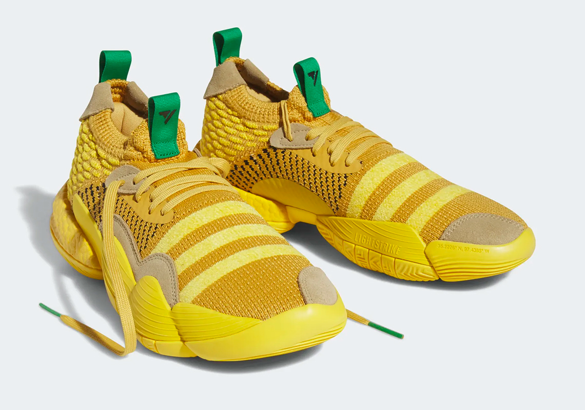 "Hazy Yellow" Hues Illuminate The adidas Trae Young 2