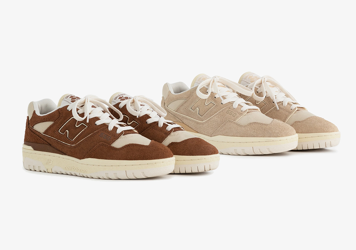 Aimé Leon Dore x New Balance 550 "Brown" And "Taupe"