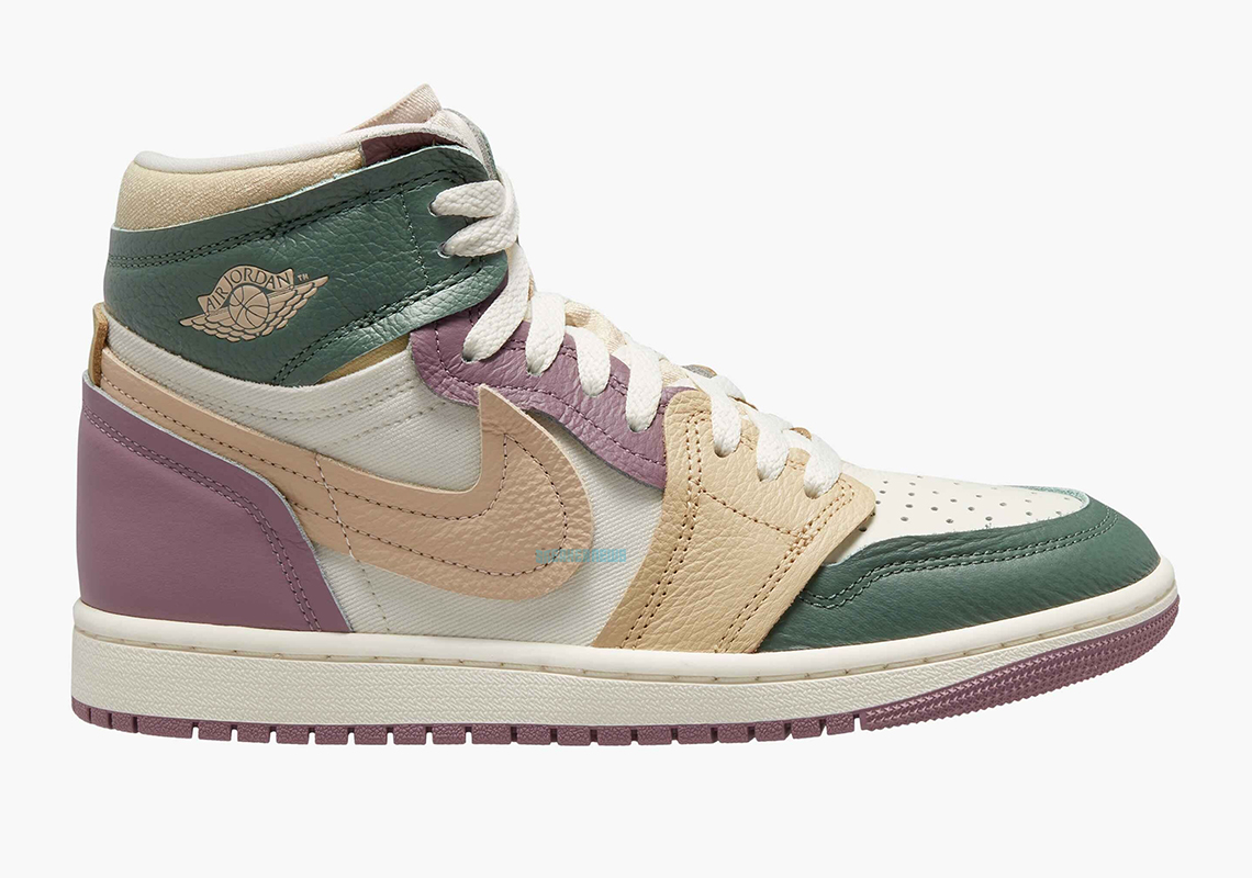 First Look At The Women's Air Jordan 1 High MM "Galactic Jade"