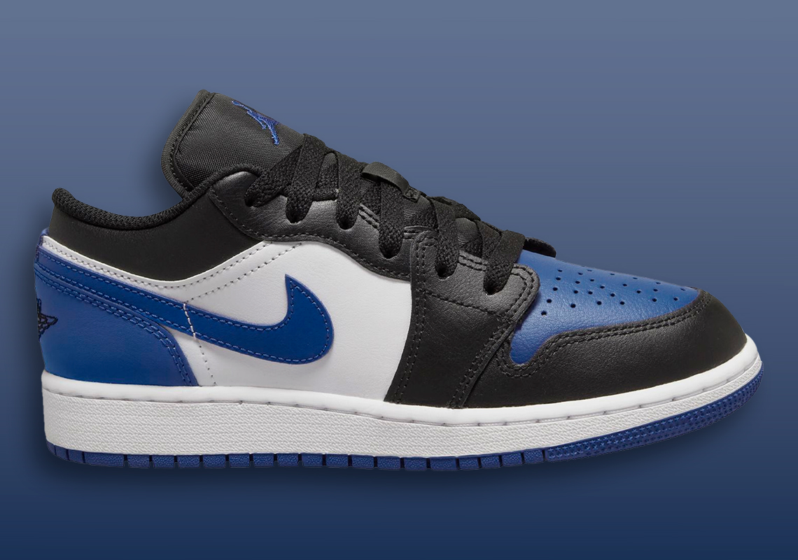 The Air Jordan 1 Low GS Indulges In A "Royal Toe"