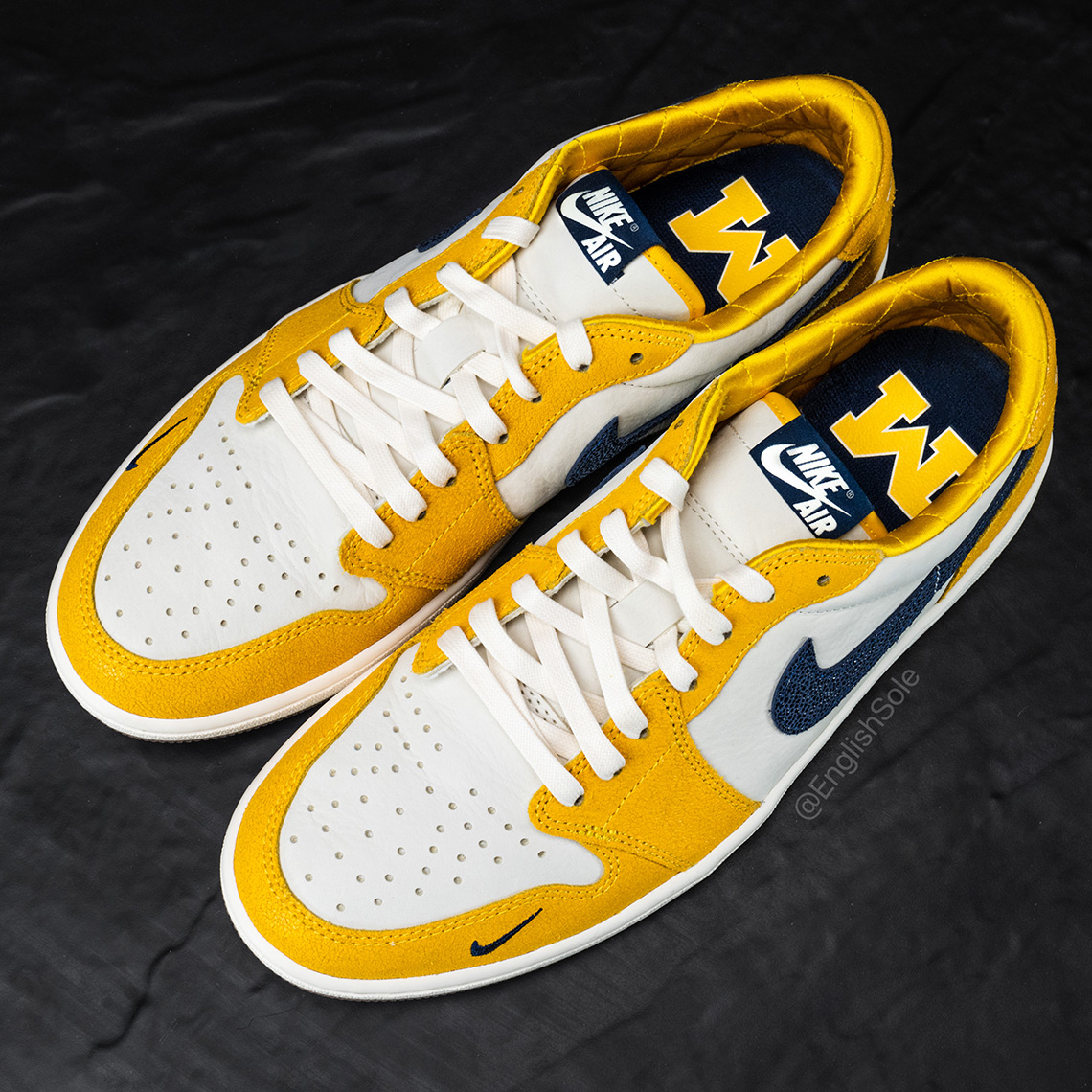 Air Jordan 1 Low Og Michigan Pe 3