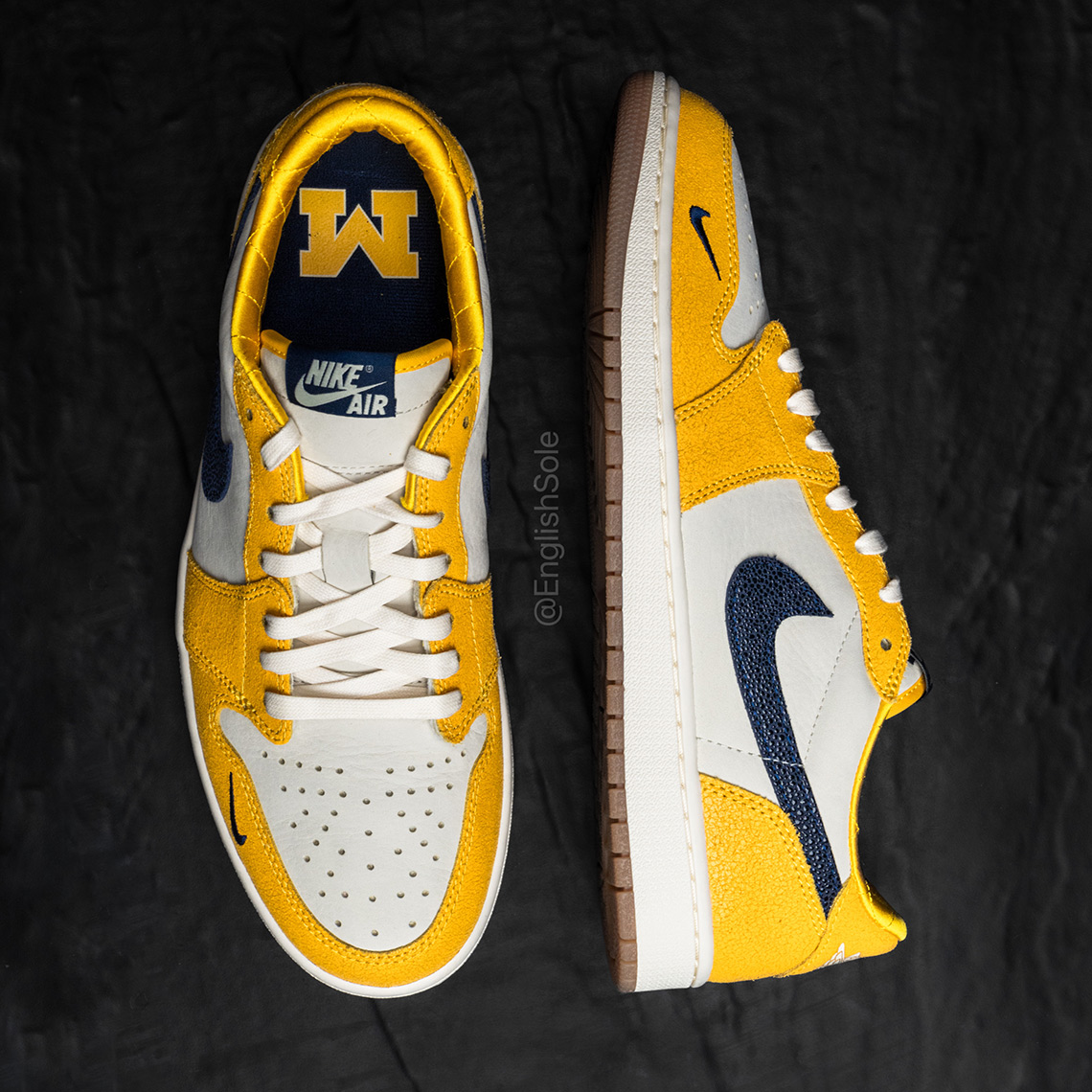 Air Jordan 1 Low Og Michigan Pe 6