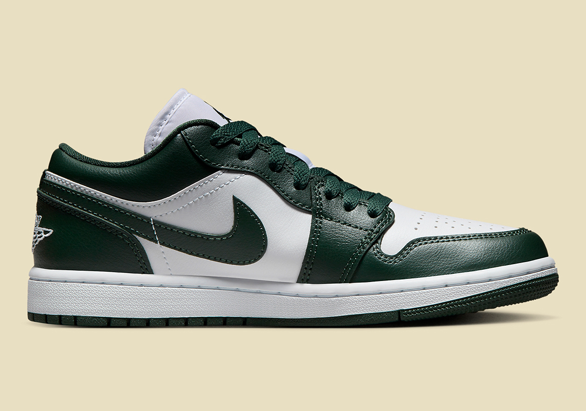 Air Jordan 1 Low Womens White Green Dc0774 113 6