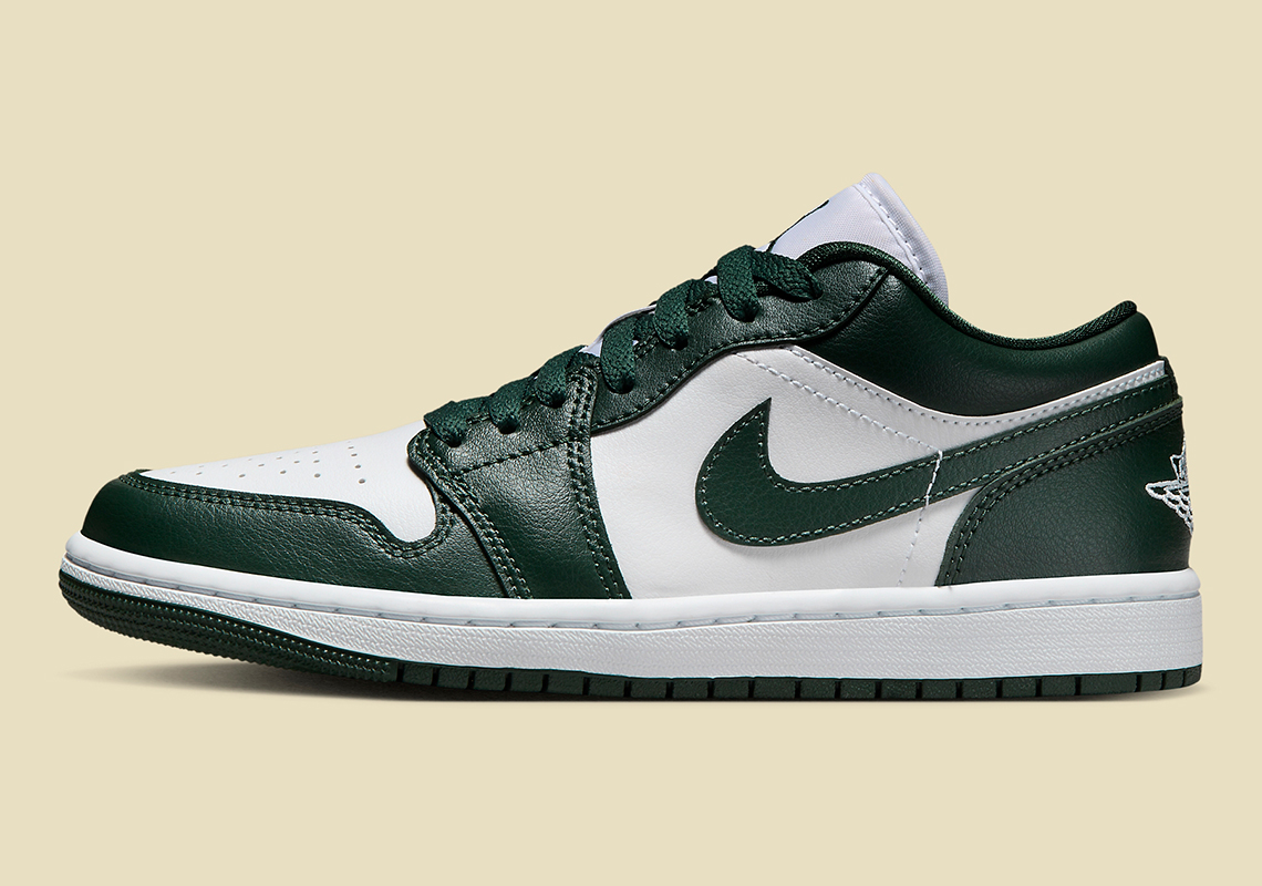 Air Jordan 1 Low Womens White Green Dc0774 113 8