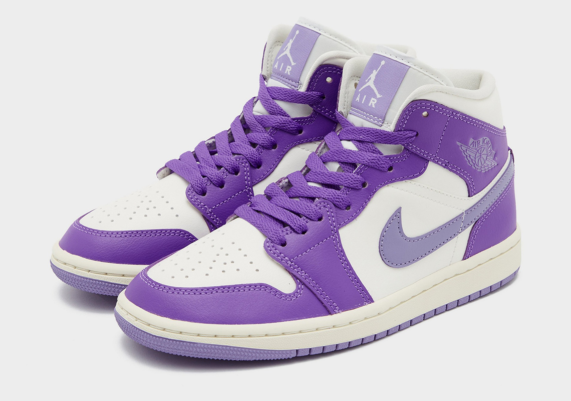 A Summer-Ready Lilac Treats The Air Jordan 1 Mid