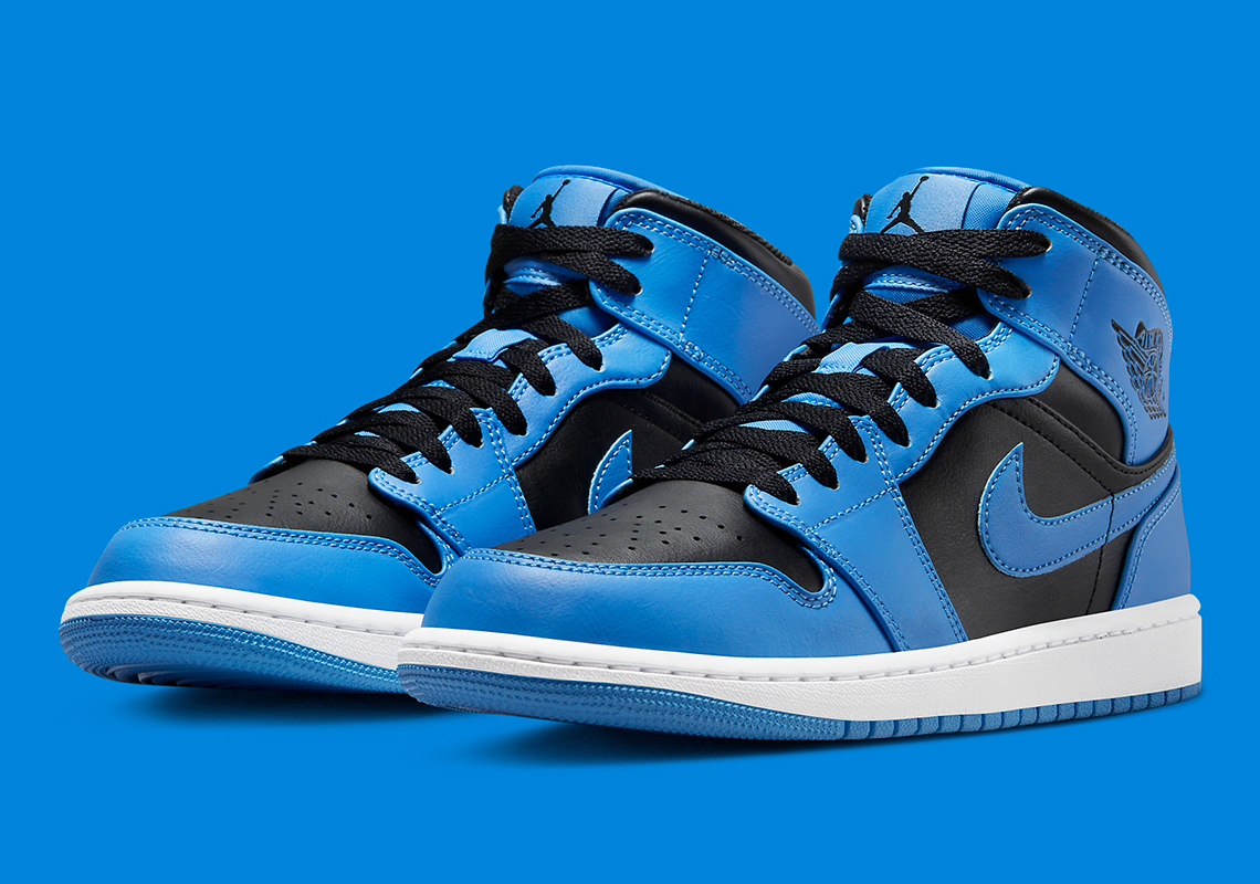 The Air Jordan 1 Mid Enjoys The "University Blue" Treatment