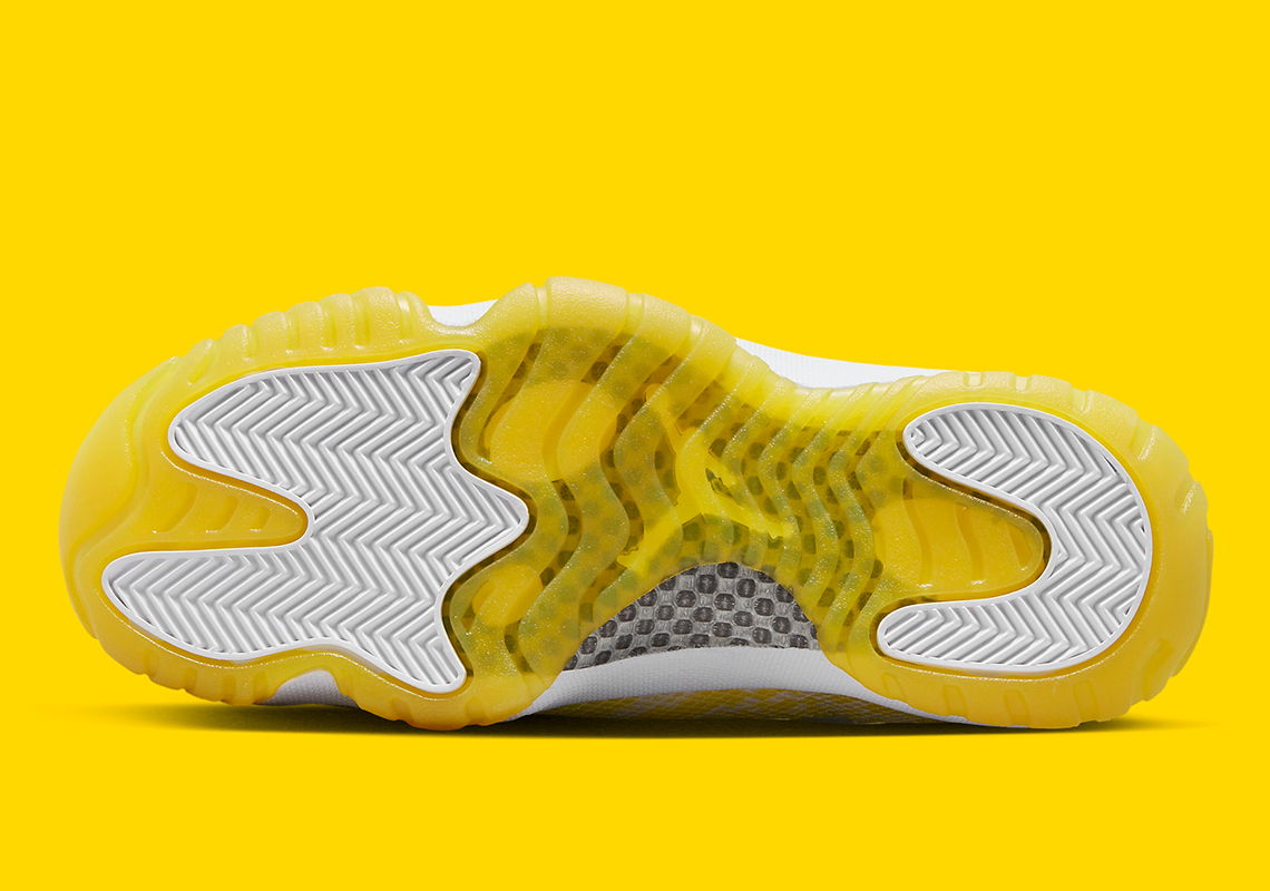 Air Jordan 11 Low Yellow Snakeskin Ah7860 107 Release Date 1