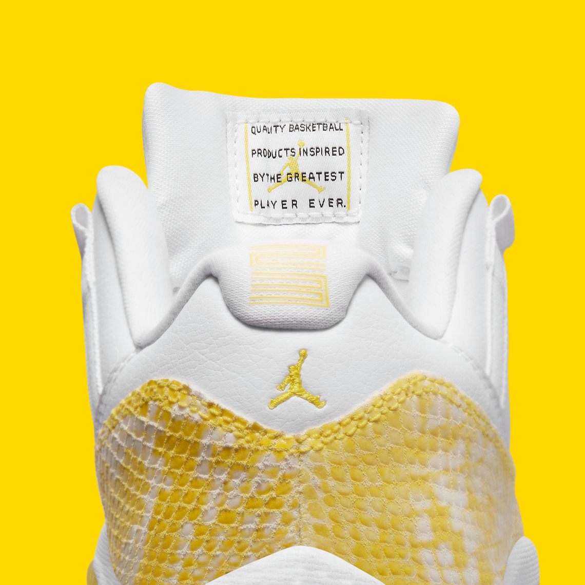 Air Jordan 11 Low Yellow Snakeskin Ah7860 107 Release Date 3