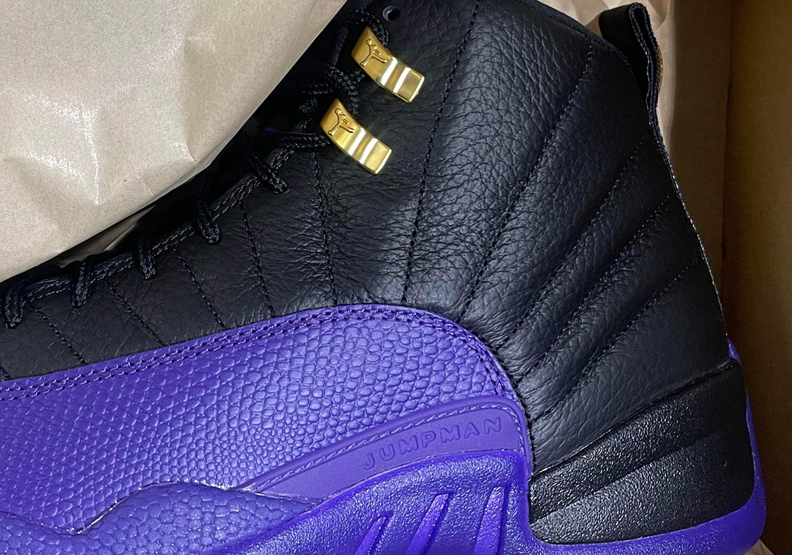 Air Jordan 12 Black Field Purple Ct8013 057 3
