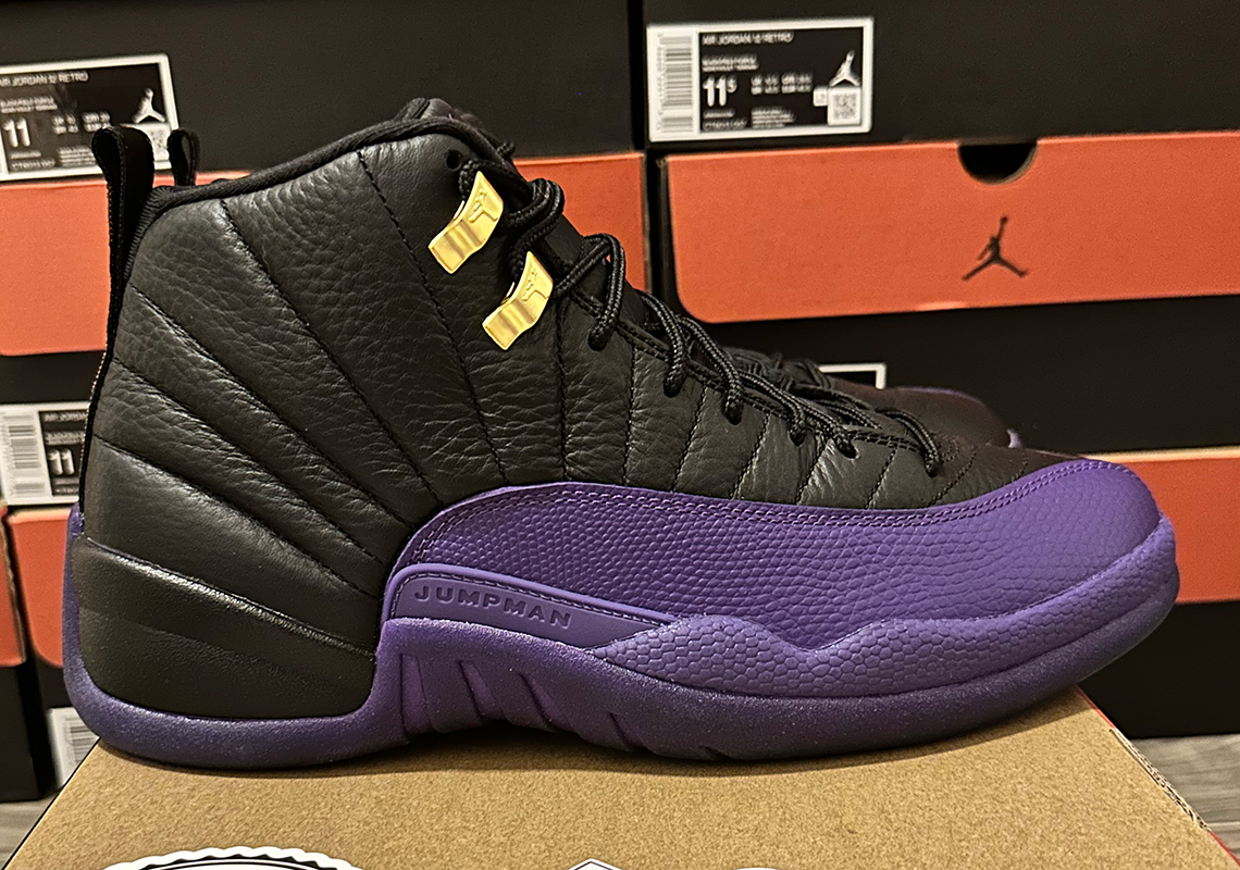 Air Jordan 12 Black Field Purple Taxi Ct8013 057 4