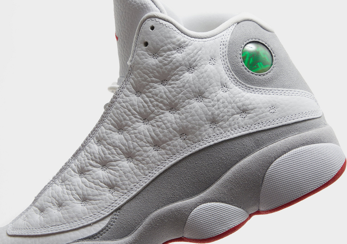 Air Jordan 13 White True Red Wolf Grey 414571 160 2