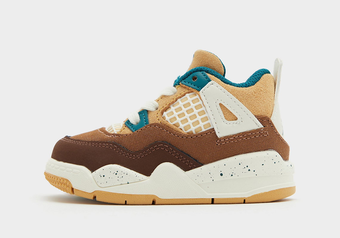 Air Jordan 4 Retro Td Brown Teal Gum 6