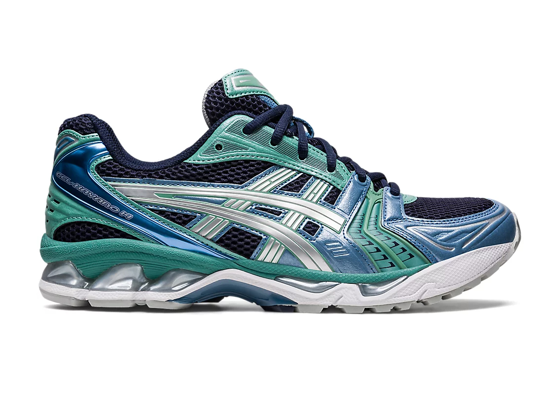 The ASICS GEL-Kayano 14 Gets A "Midnight/Pure Silver" Finish