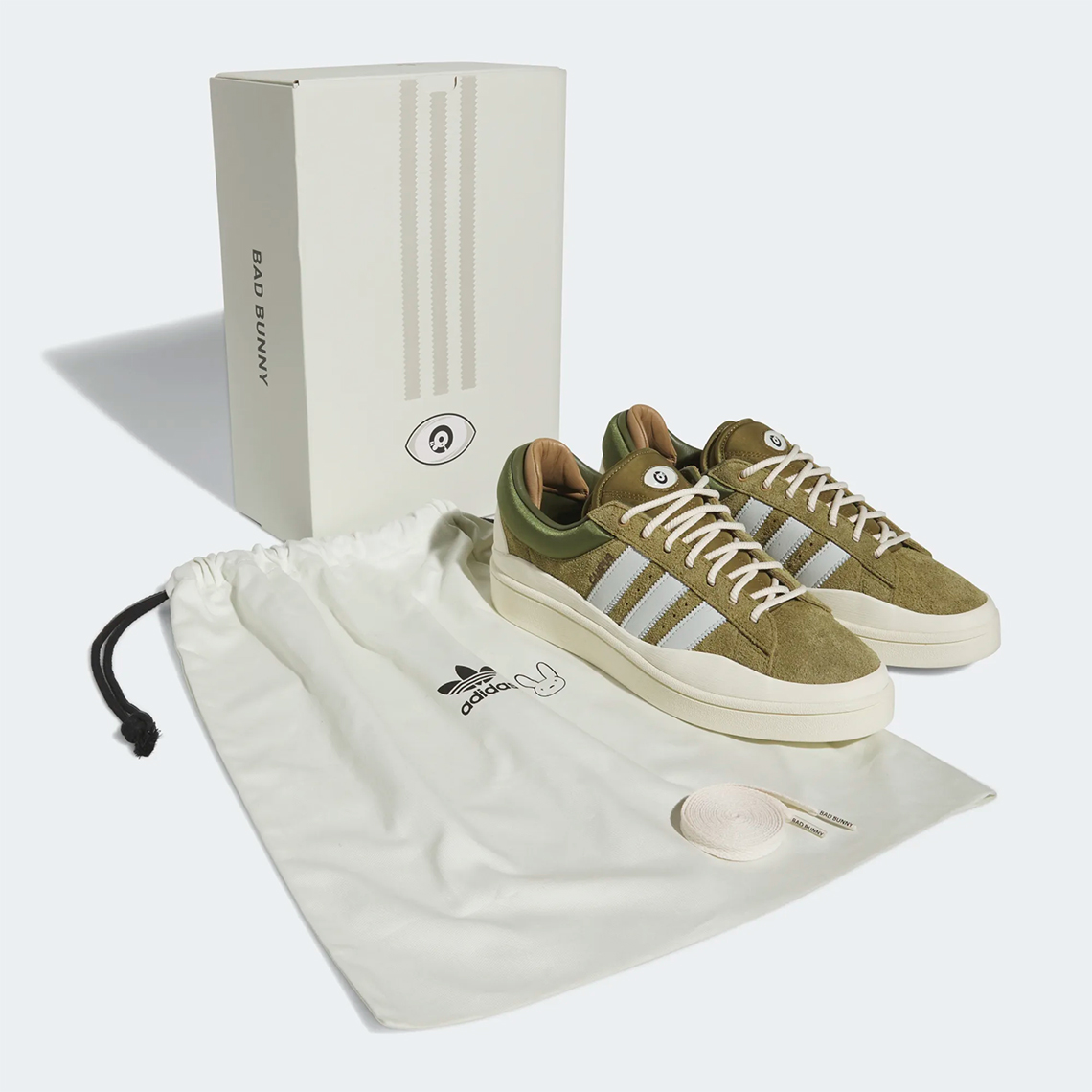 Bad Bunny Adidas Campus Wild Moss Id7950 Store List 3