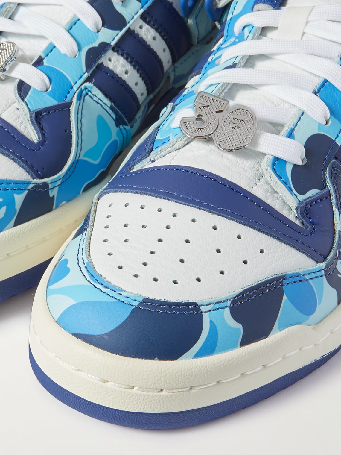 Bape Adidas Forum Blue Camo Id4772 1