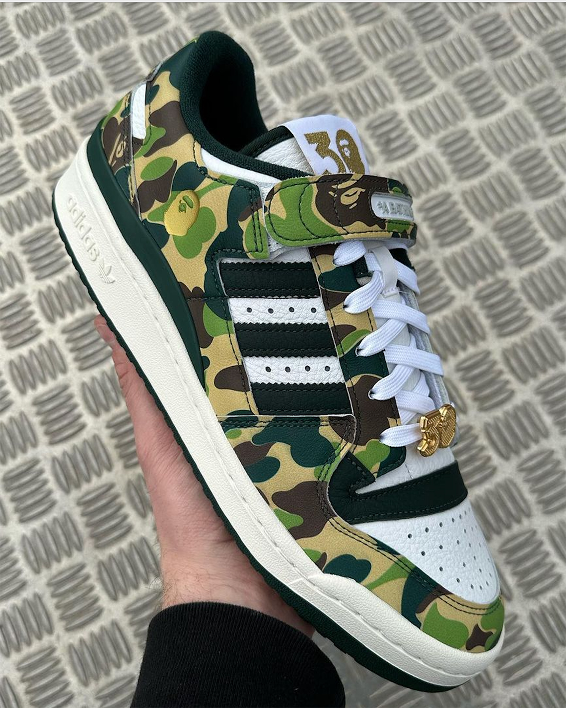 Bape Adidas Forum Green Camo 1