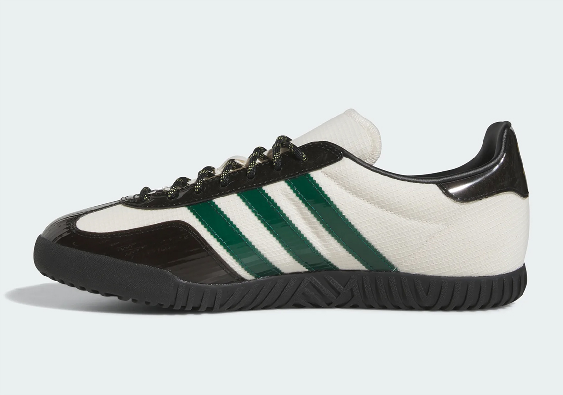 Blondey Adidas Gazelle Indoor White Green Black If0200 4