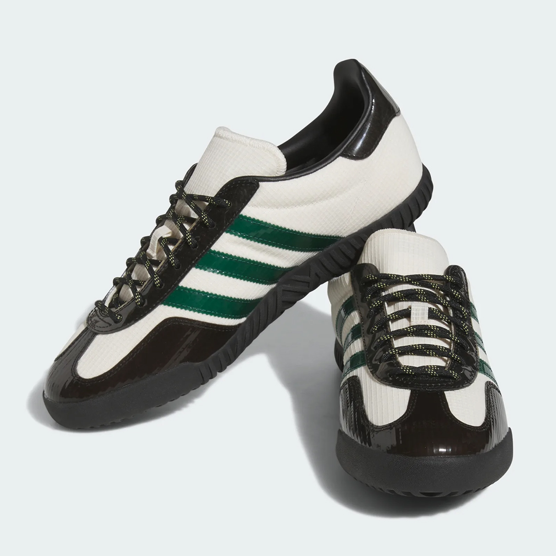 Blondey Adidas Gazelle Indoor White Green Black If0200 6