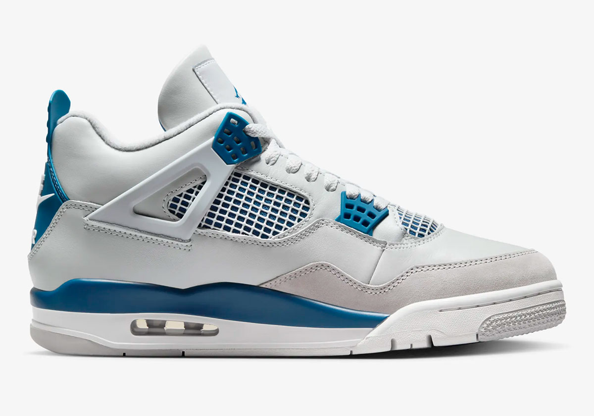 Jordan 4 Mlitary Blue Industrial Blue 5