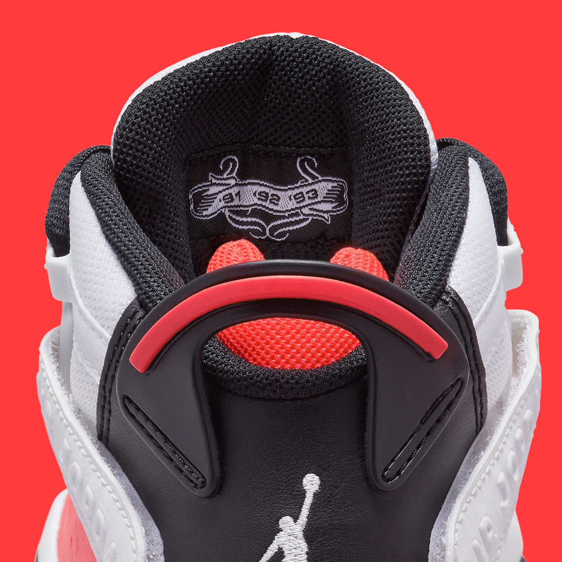 Jordan 6 Rings Gs Infrared White Black 323419 106 7