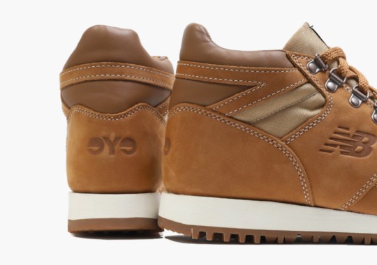 Junya Watanabe MAN Applies A Premium Brown Finish To The New Balance Rainier Boot