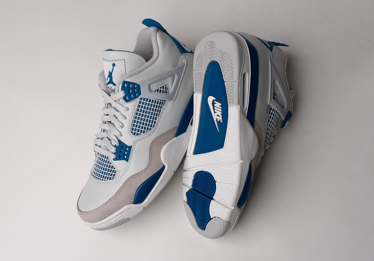 Military Blue Jordan 4s 7