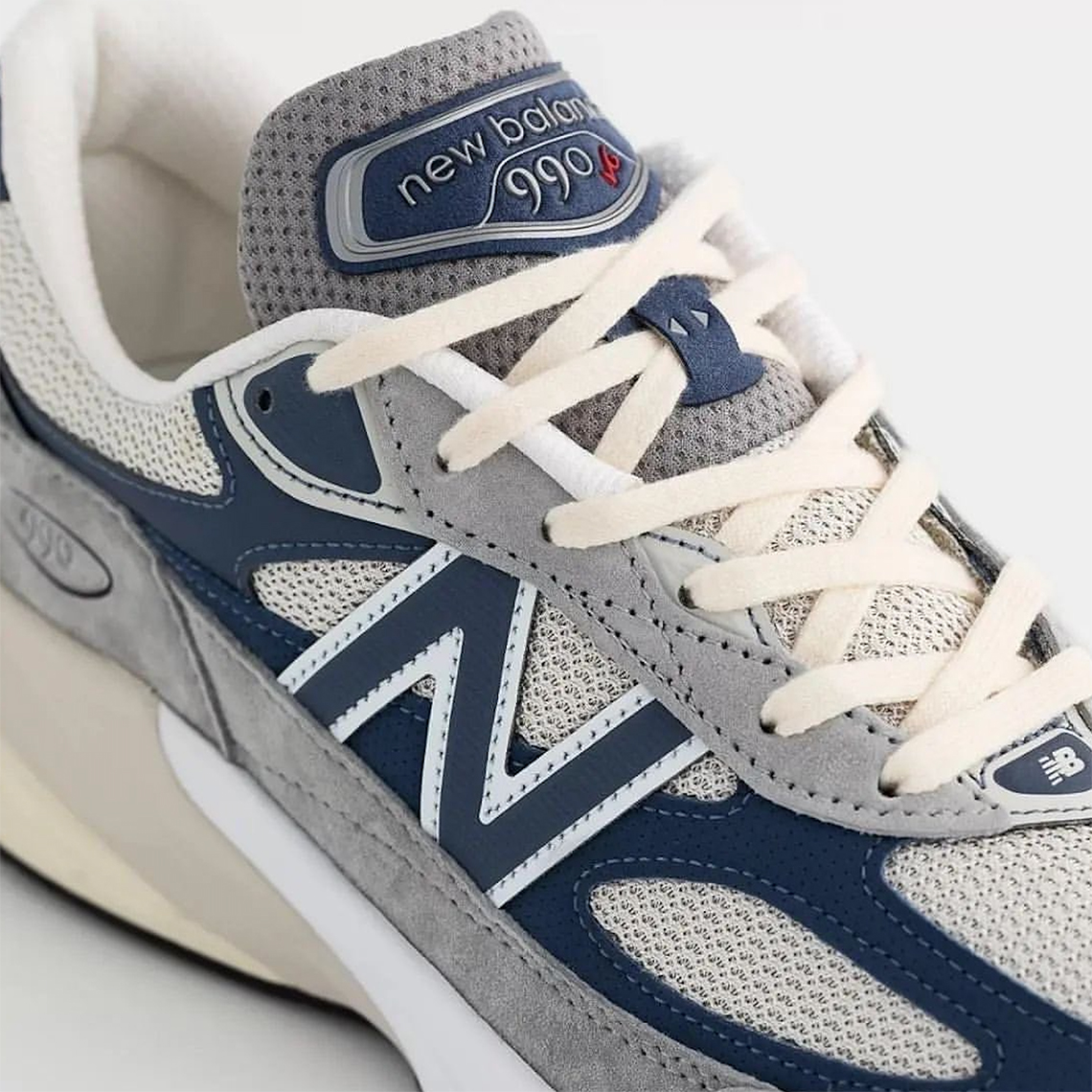 New Balance 990v6 Grey Navy M990tc6 1