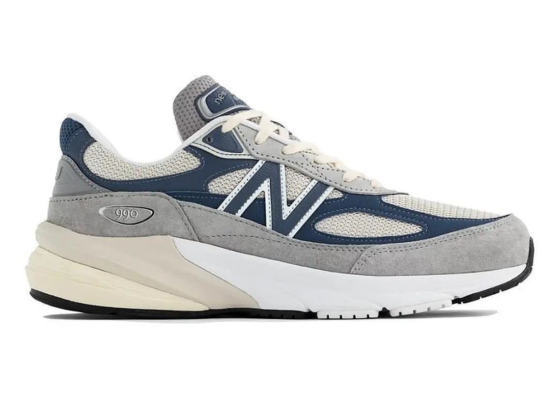 New Balance 990v6 Grey Navy M990tc6 5