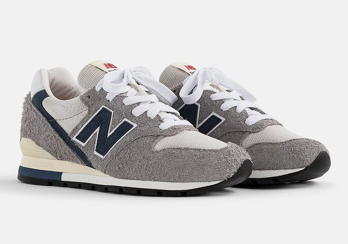 New Balance 996 Made In Usa Grey Navy U996te 5