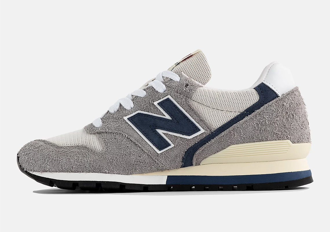 New Balance 996 Made In Usa Grey Navy U996te 9