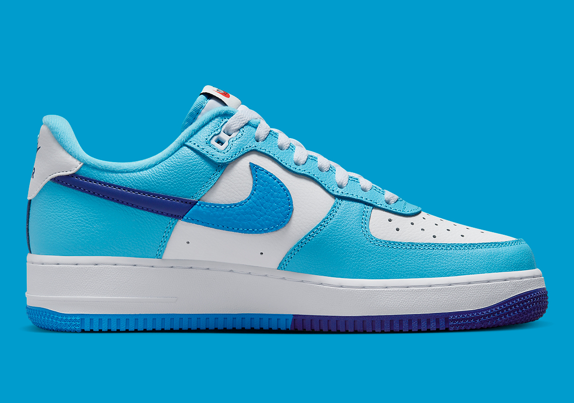 Nike Air Force 1 Low Split Light Photo Blue Deep Royal Blue Dz2522 100 7