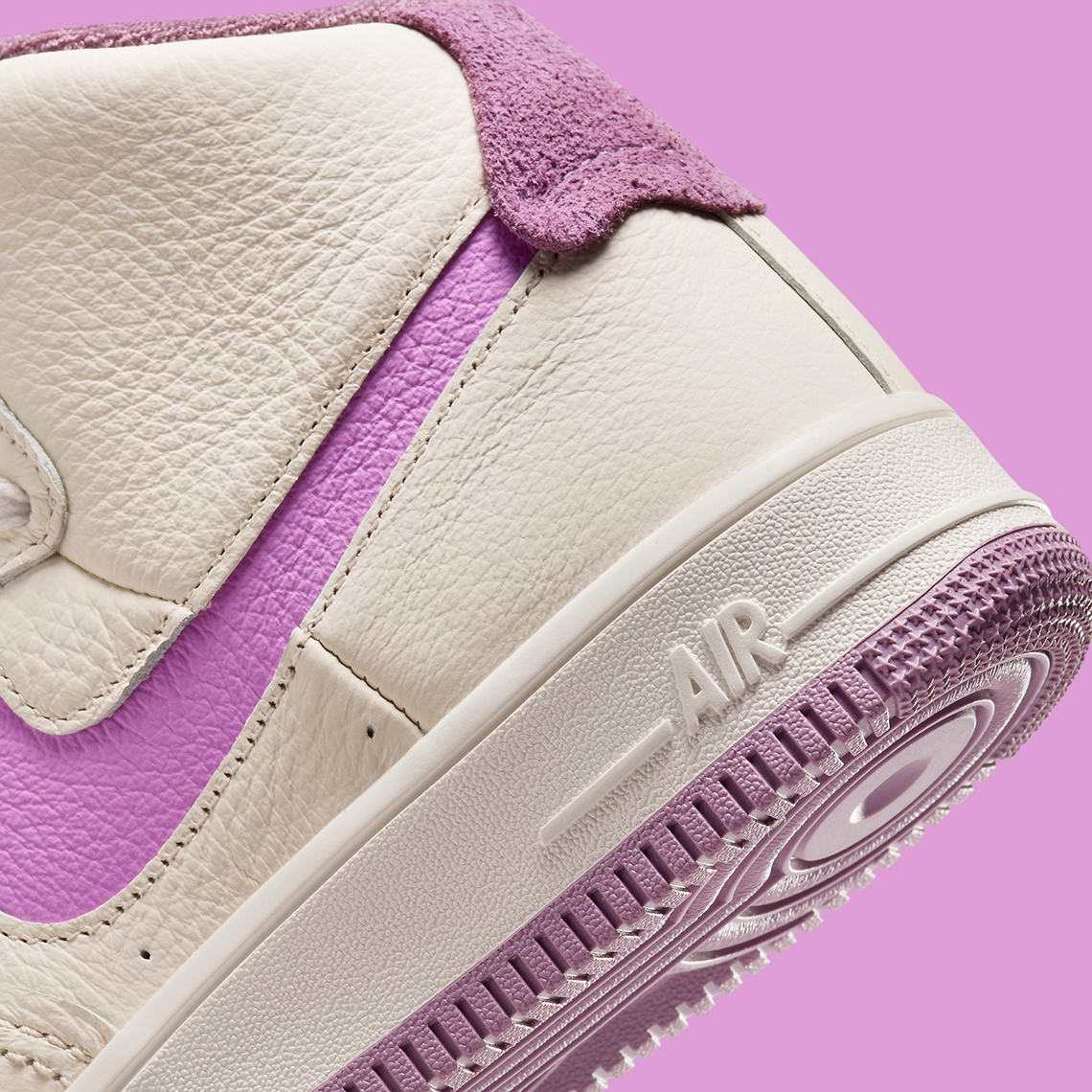 Nike Air Force 1 Sculpt Pale Ivory Rush Fuchsia Violet Dust Dz2782 100 2