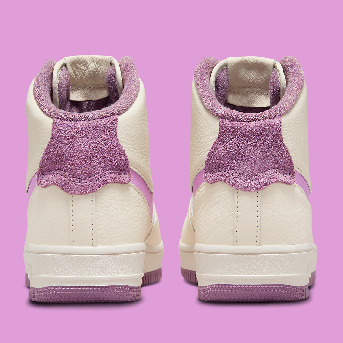 Nike Air Force 1 Sculpt Pale Ivory Rush Fuchsia Violet Dust Dz2782 100 3