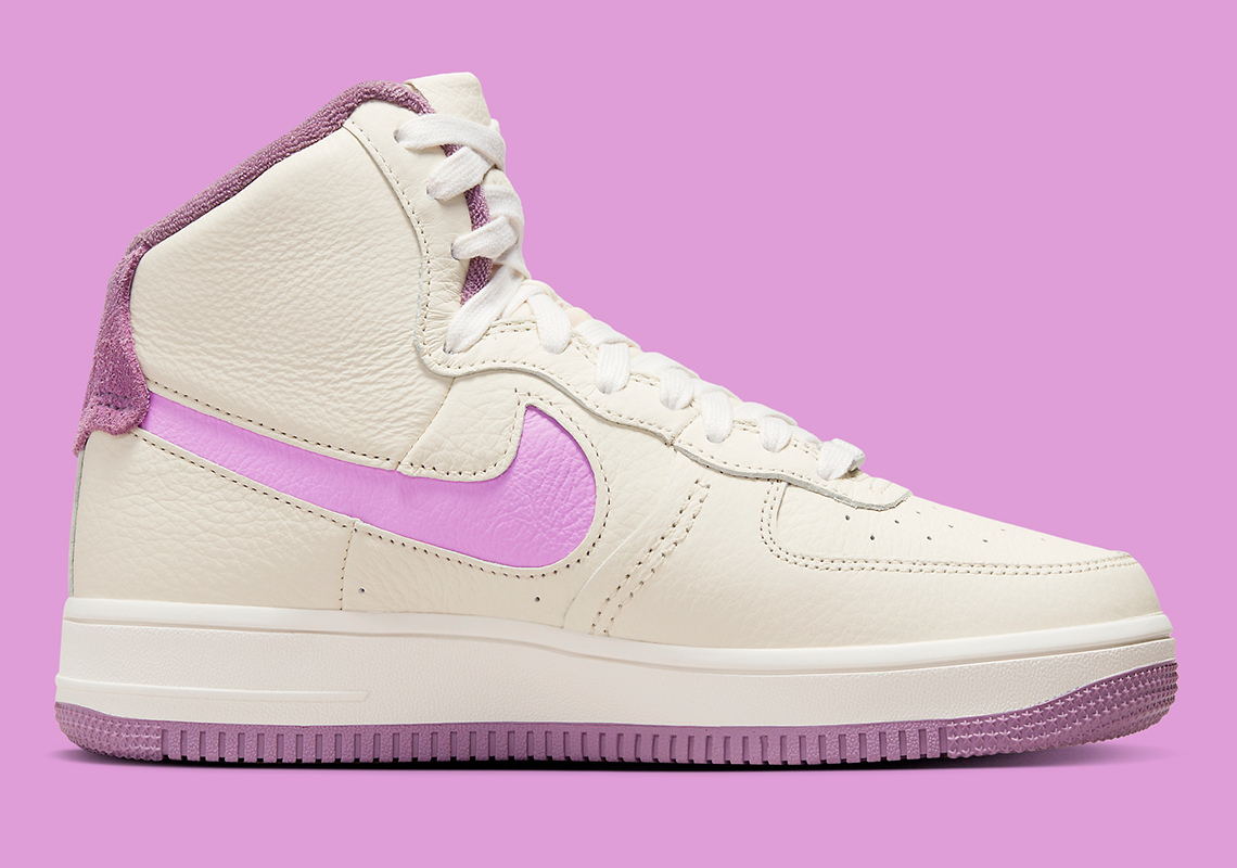 Nike Air Force 1 Sculpt Pale Ivory Rush Fuchsia Violet Dust Dz2782 100 5