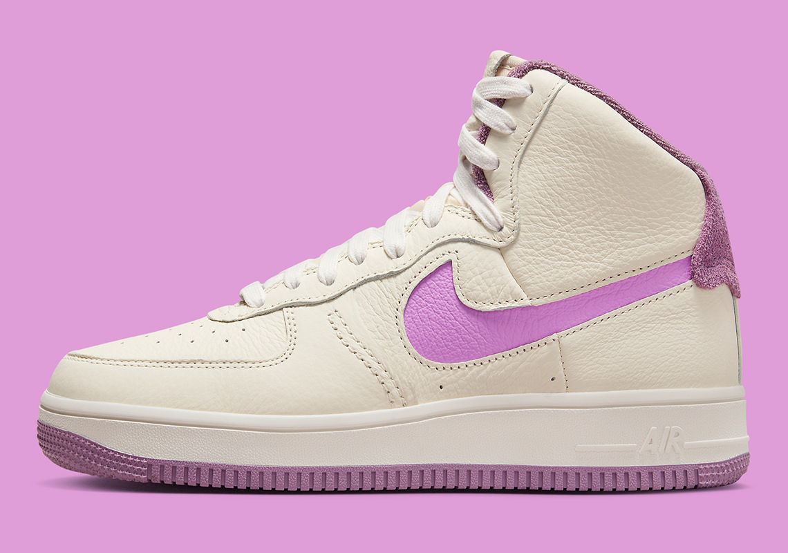 Nike Air Force 1 Sculpt Pale Ivory Rush Fuchsia Violet Dust Dz2782 100 8