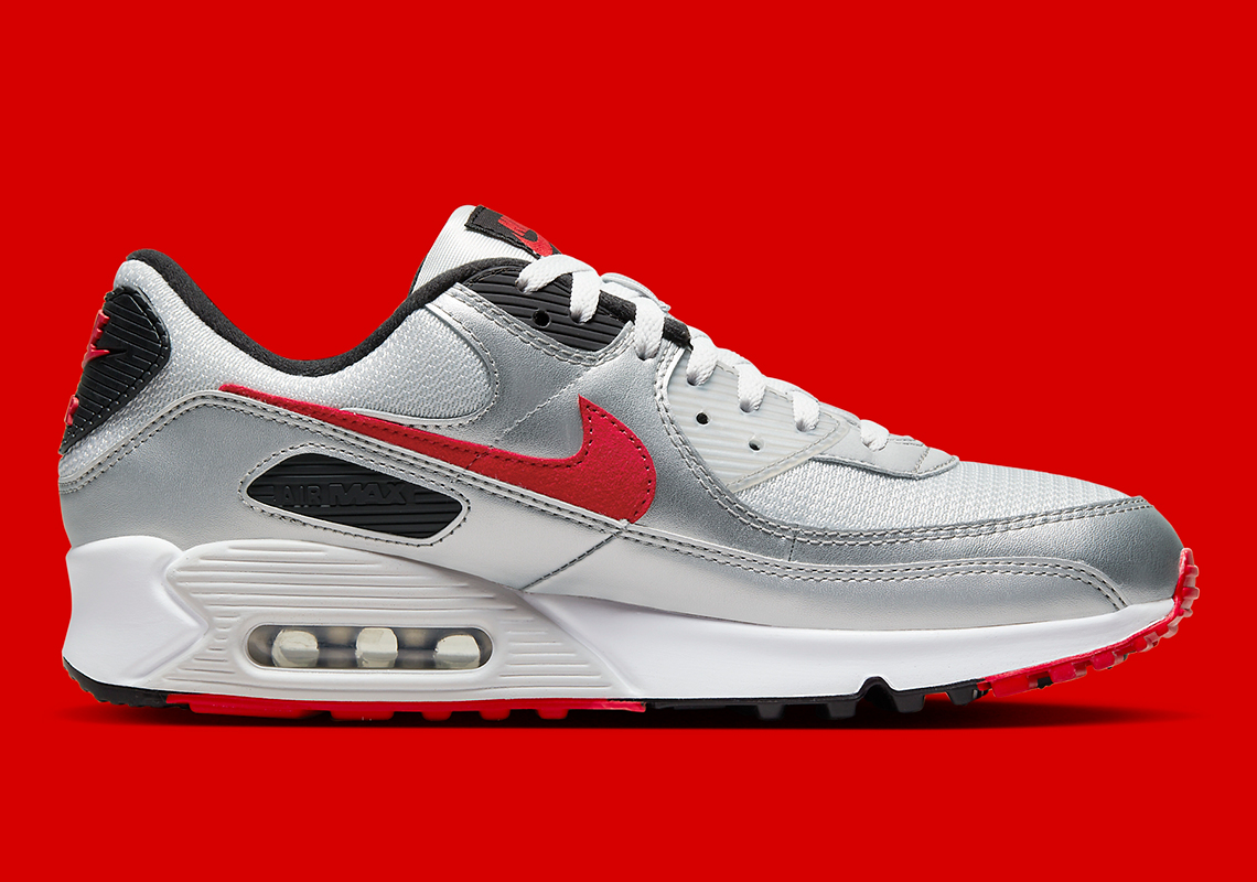 Nike Air Max 90 Icons Silver Bullet Dm0028 002 2